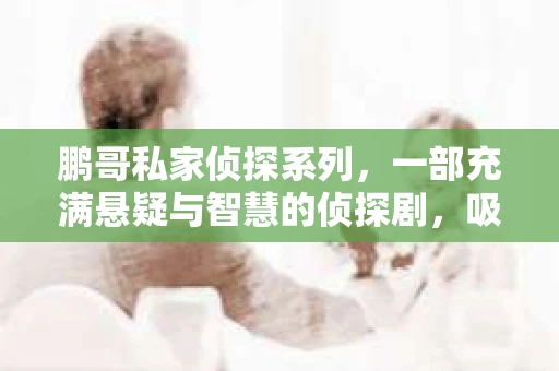 鹏哥私家侦探系列，一部充满悬疑与智慧的侦探剧，吸引了无数观众的眼球。今天，就让我带你走进这个充满神秘色彩的侦探世界，一起在线观看鹏哥私家侦探系列，感受那扣人心弦的故事情节。