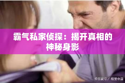 霸气私家侦探：揭开真相的神秘身影