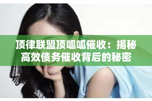 顶律联盟顶呱呱催收：揭秘高效债务催收背后的秘密