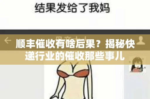 顺丰催收有啥后果？揭秘快递行业的催收那些事儿
