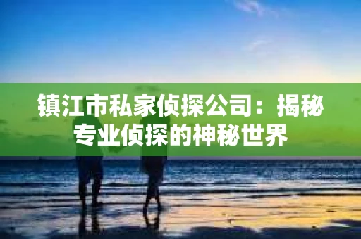 镇江市私家侦探公司：揭秘专业侦探的神秘世界
