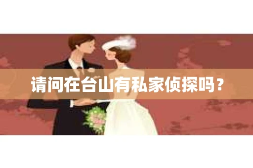 请问在台山有私家侦探吗？