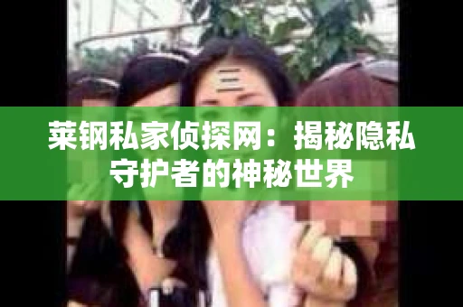 莱钢私家侦探网：揭秘隐私守护者的神秘世界