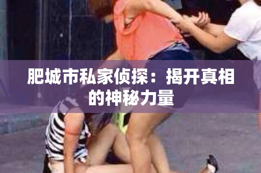 肥城市私家侦探：揭开真相的神秘力量