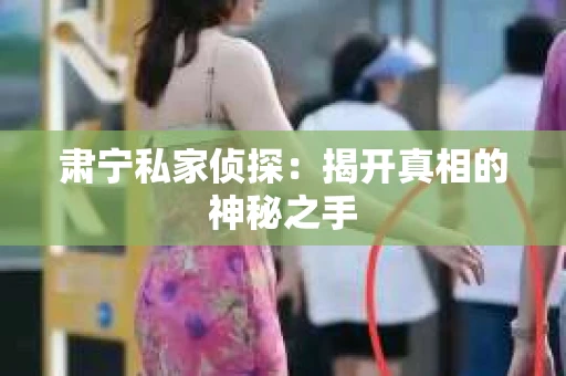 肃宁私家侦探：揭开真相的神秘之手