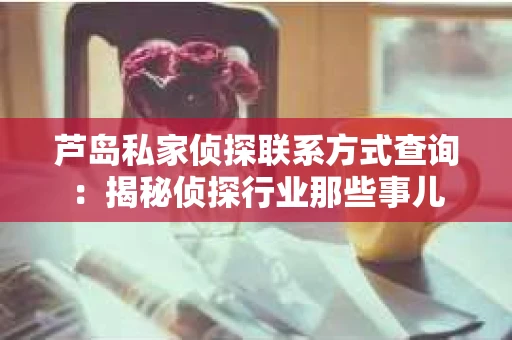 芦岛私家侦探联系方式查询：揭秘侦探行业那些事儿