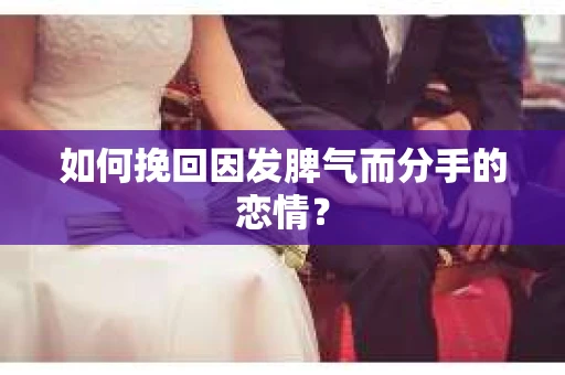如何挽回因发脾气而分手的恋情? 如何挽回因发脾气而分手的恋情?