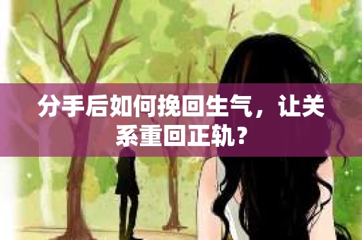 分手后如何挽回生气，让关系重回正轨？