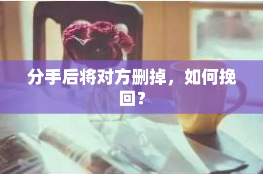 分手后将对方删掉，如何挽回？