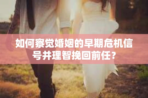 如何察觉婚姻的早期危机信号并理智挽回前任？